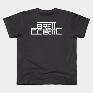 Brett Eclectic Logo 2 Kids T-Shirt